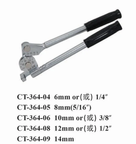 6-22mm Strong CT-364-04 Bendable Pipe Bender for Copper, Iron, and Stainless Steel Pipes