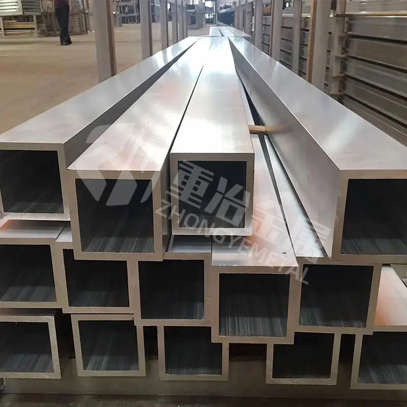 Factory 4047/4104/4343/4A11/4A13/4A43/4A45 Mirror-Face Polished 3xxx Aluminio 1X1-2X2-3X3 Telescopic Silver/Black-Oxidiztion Aluminum Square Tube