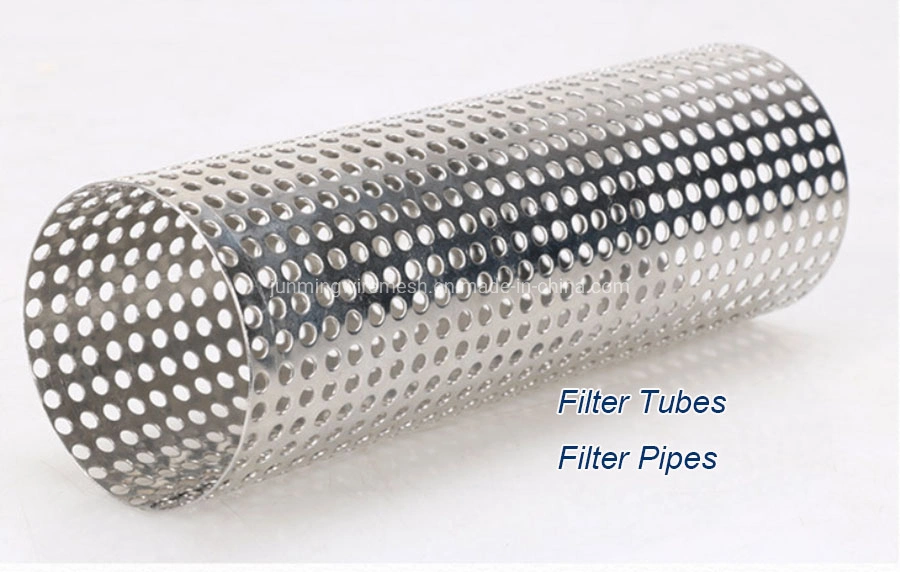 Factroy Direct Wholesale Stainless Steel Perforated Metal Mesh Tube/Woven Sintered Filter Cartridge