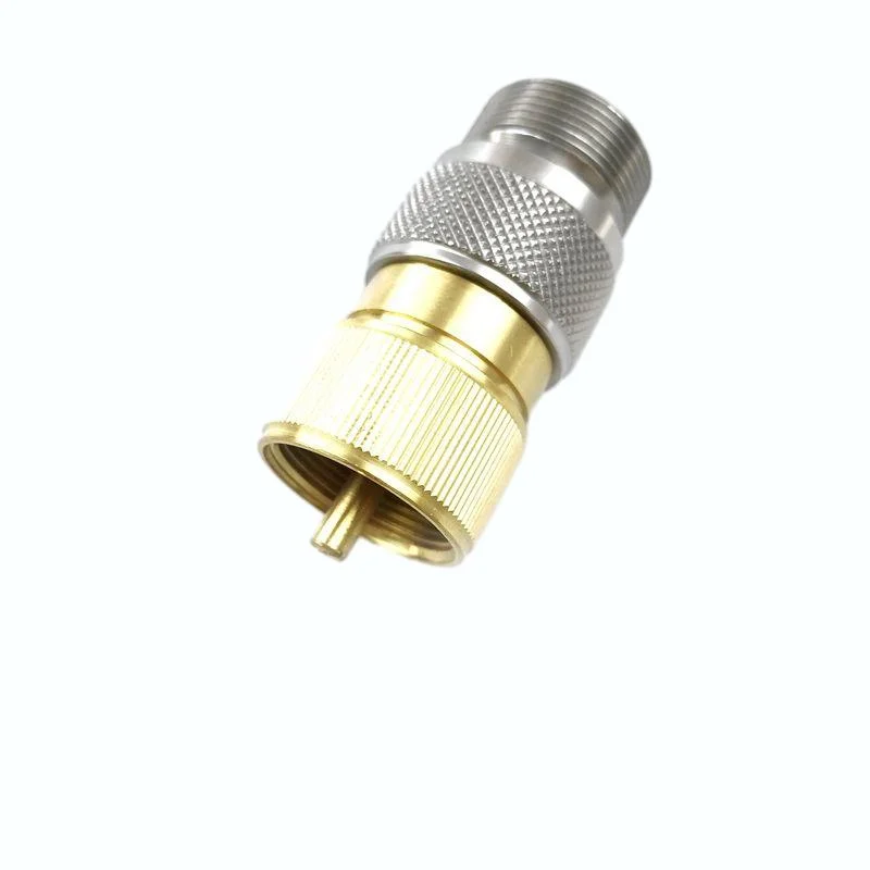 Commercial Stove 1/8NPT Gas Valvewith Copper Nozzle 8mm Valve Shaft Control Valve