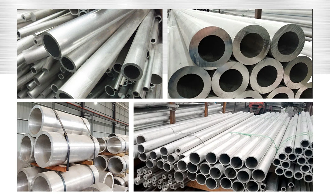 High Strength Alloy Aluminium ASTM 2024 3003 5083 6061 6063 6082 7075 T5 T6 Large Diameter Seamless Round Aluminum Tube for Construction