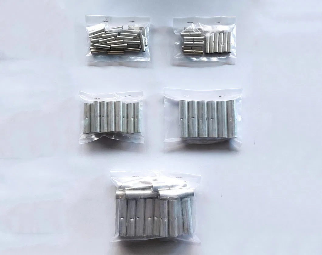 Bn Copper Tube Electrical Cable Terminals Non-Insulated Joint Naked Butt Connectors Wholesale