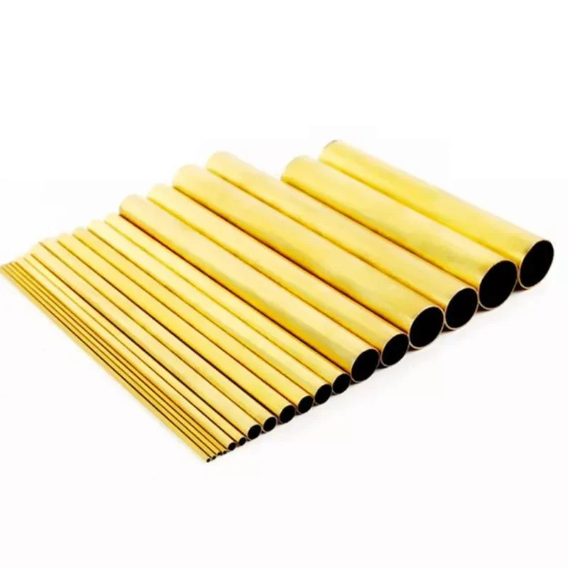 Factory Seamless Type M Soldering Tube Price C44500 Brass Pipe for Fittings