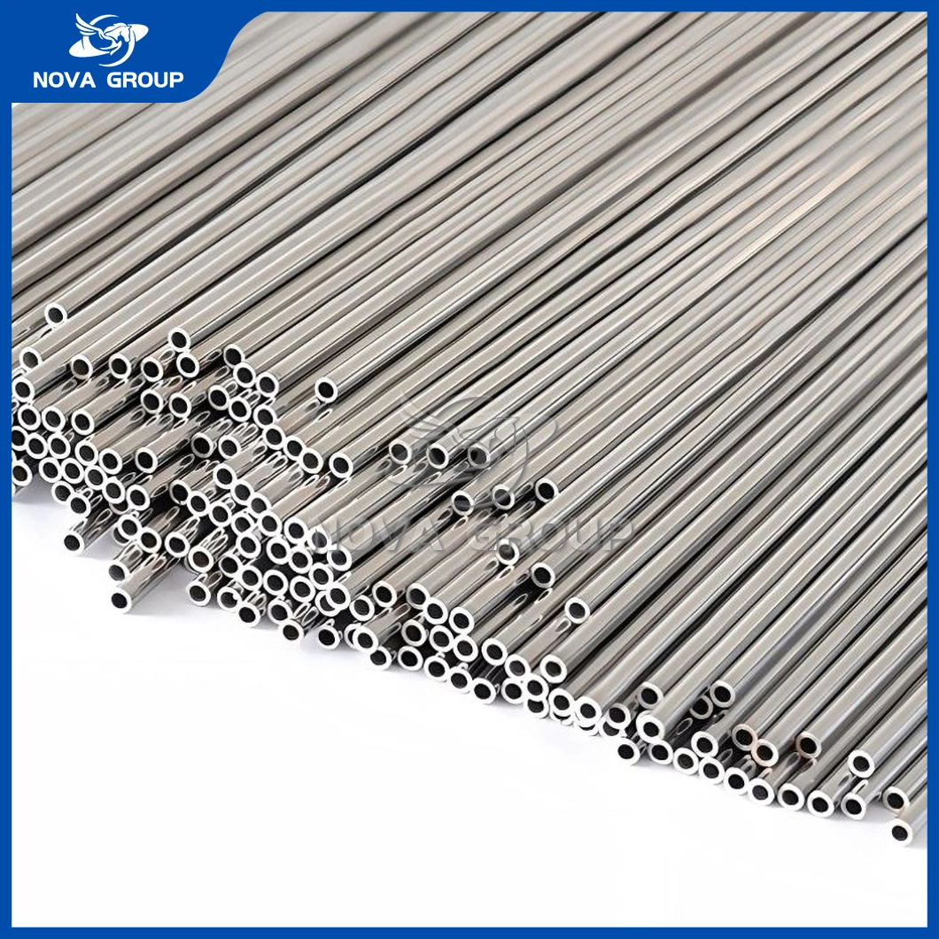 Longyu Micro 304 316 Stainless Steel Capillary Pipe China Suppliers Od 25mm X 1.5mm Wall Thick 200mm Length Capillary Metal Tubing for Industry Machinery