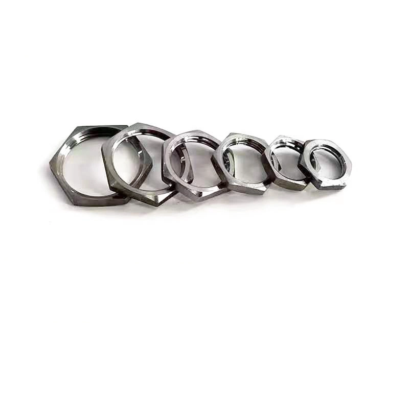 M12/M16/M20/M25/M32/M40/M50/M63 Stainless Steel Locknuts in Stock