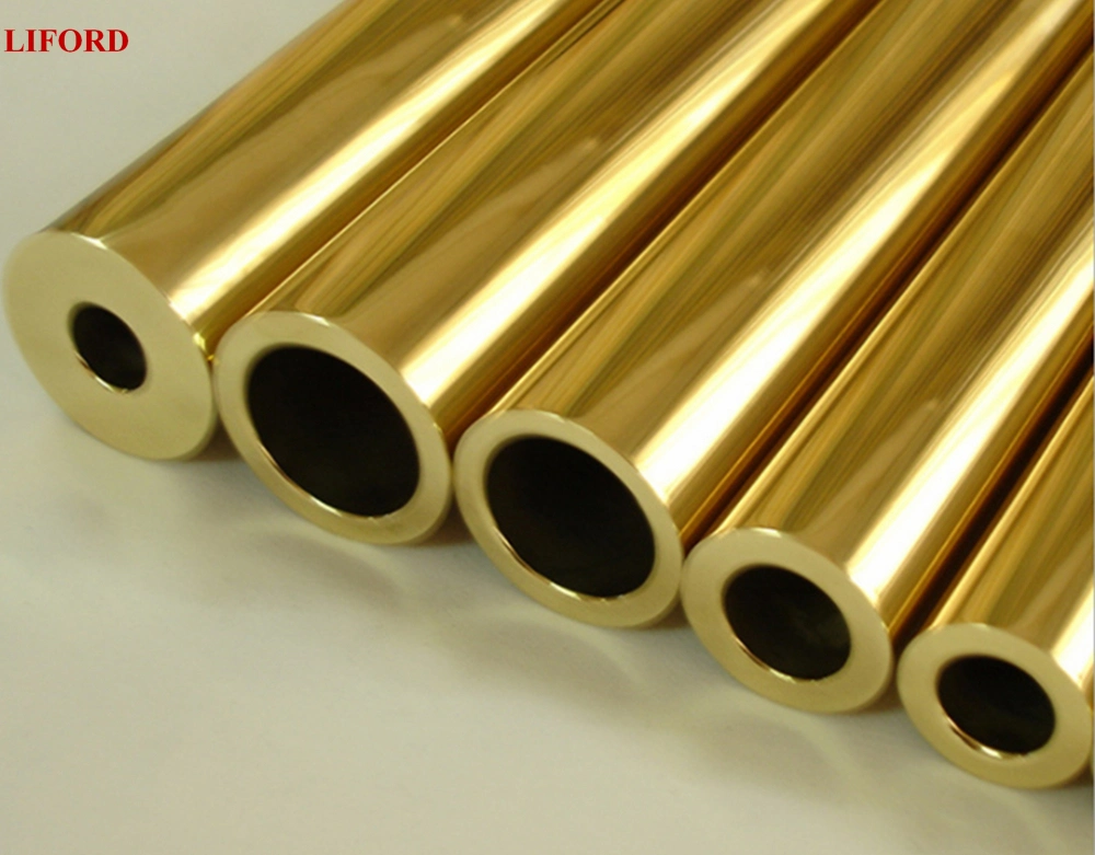 ASTM Customized Seamless C2680 Round Square Admiralty Brass Tube