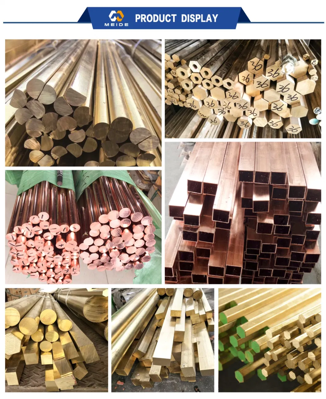 Hollow Hexagon Copper Tube 50mm New Design Fixed Refrigeration Drawing Special Star Seamless Copper Tube