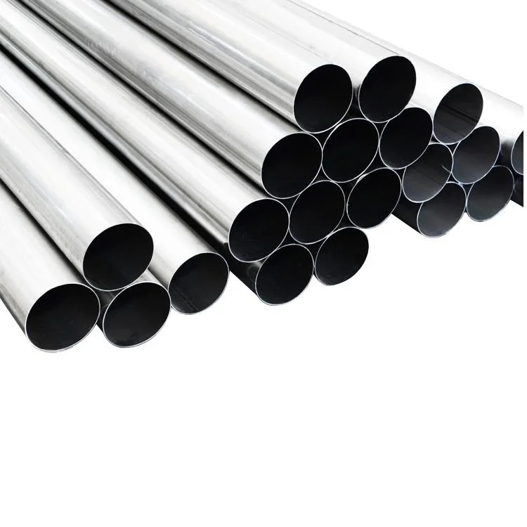 Customized Aluminum Extrusion Tube Black Color Powder Coated or Sliver Color Powder Coated