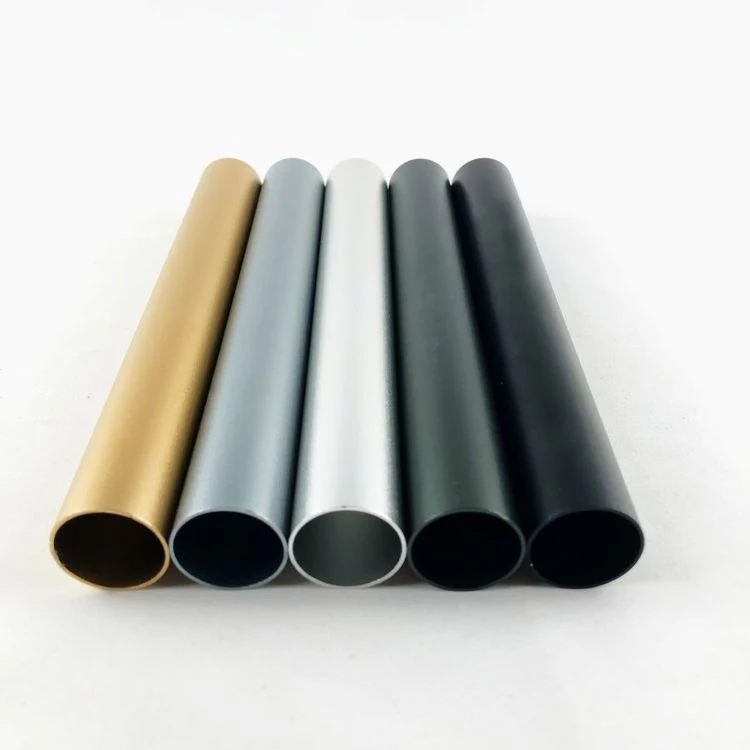 Aluminum Factory Price 20*20 Furniture with Colored Powder Coated Aluminum Tube