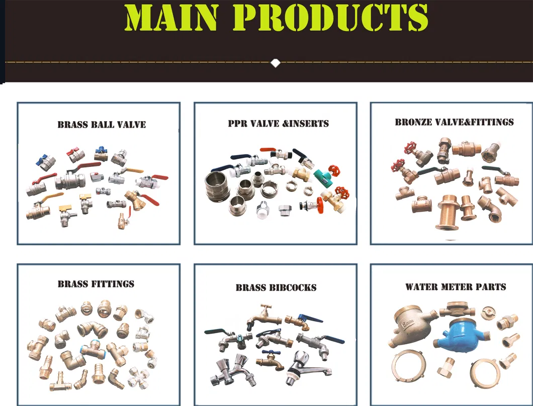 Forging Brass Water Meter Solder Fitting for Copper Tube