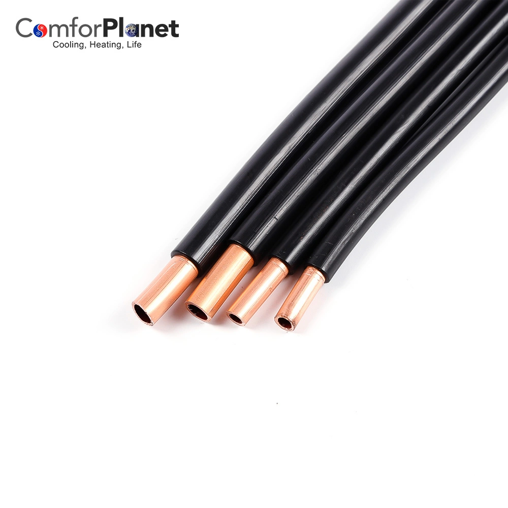 China Factory Price Black PVC Coated Copper Tube/Pipe Price for Air Conditioner