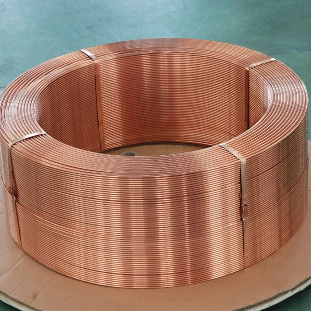 ASTM B75 Copper Tube Pancake Coil Seamless Copper Pipe