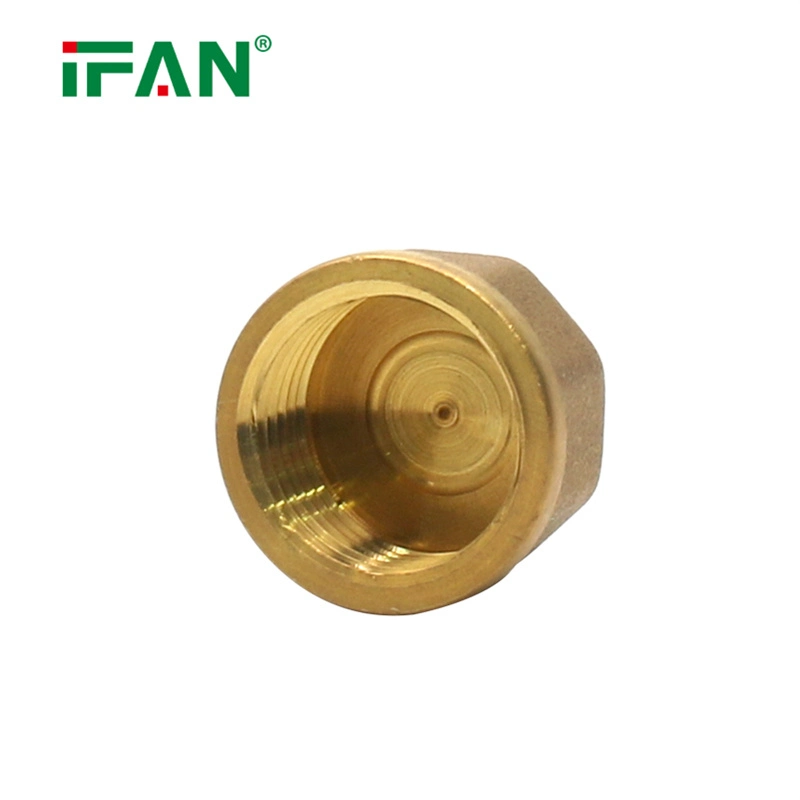 Ifan High Pressure Brass Pipe Connector Copper Fitting Brass Tube Fitting