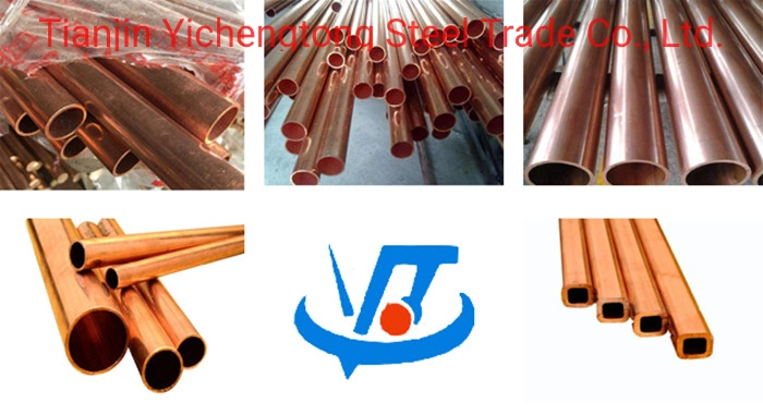 Pancake Coil Copper Tube / Red Copper Pipe / Copper Tubing C1100 Price Per Kg