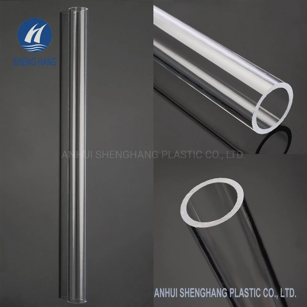 Customized Acrylic Pipe Clear Plastic Round Tube Extruded Acrylic Tubing