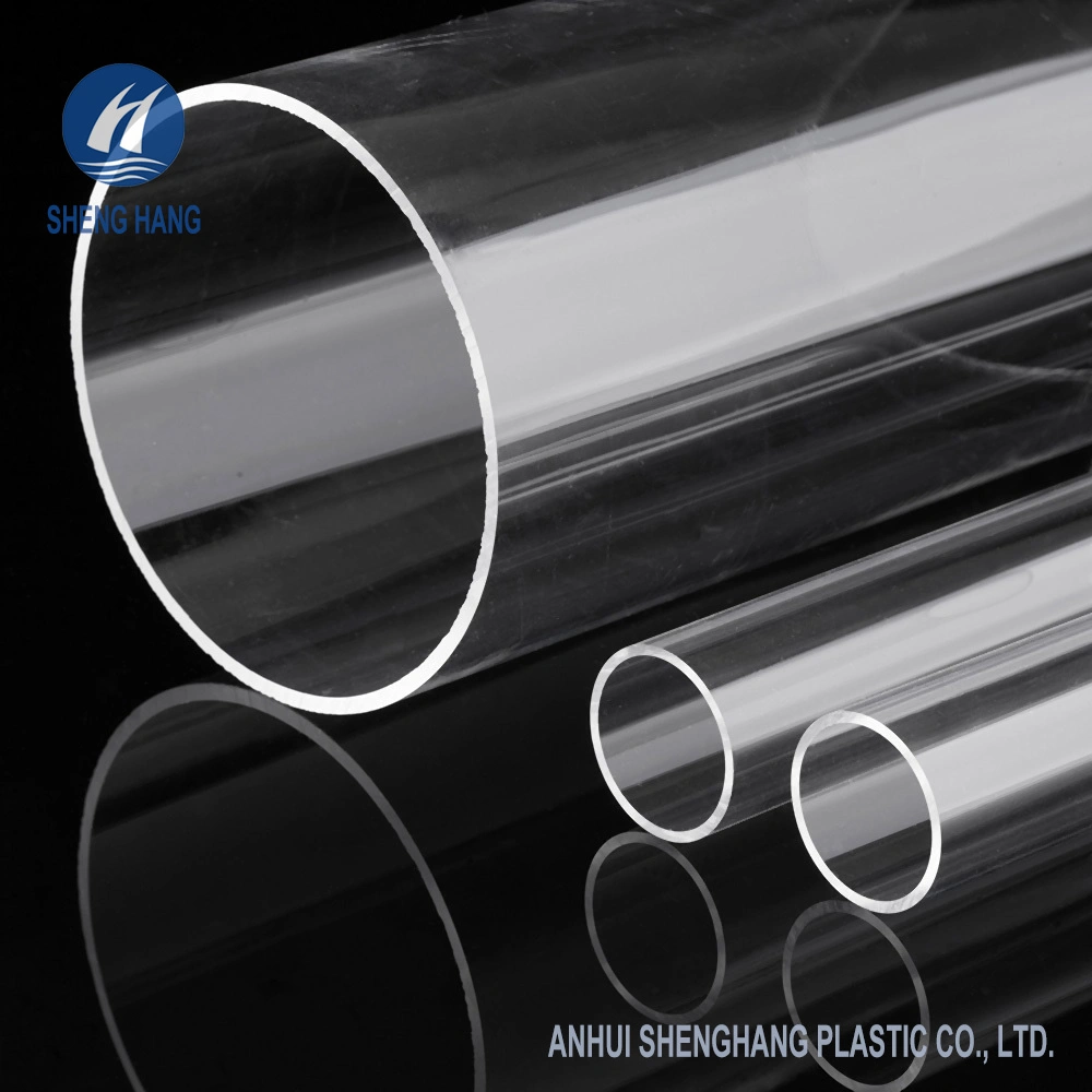 Customized Acrylic Pipe Clear Plastic Round Tube Extruded Acrylic Tubing