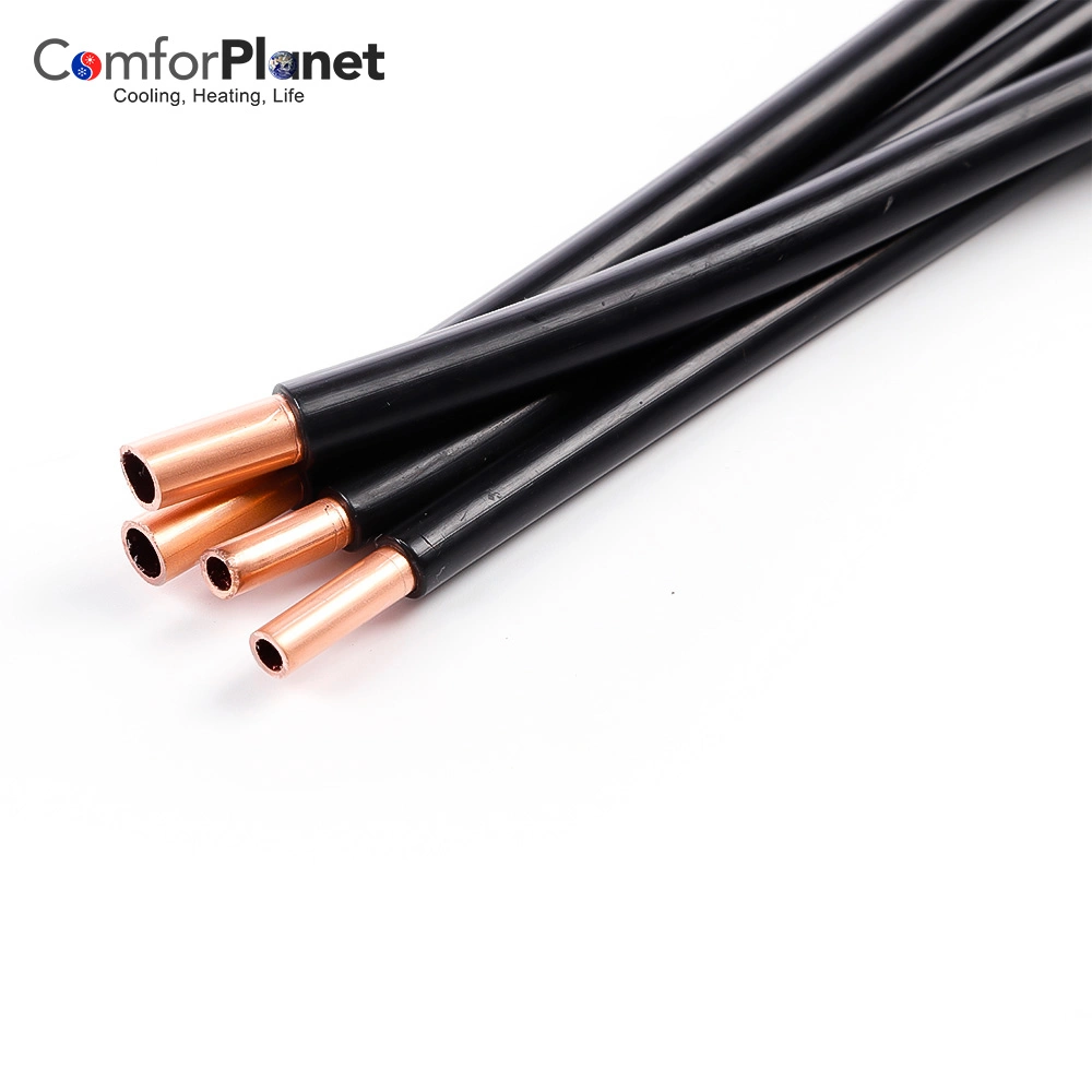 China Factory Price Black PVC Coated Copper Tube/Pipe Price for Air Conditioner