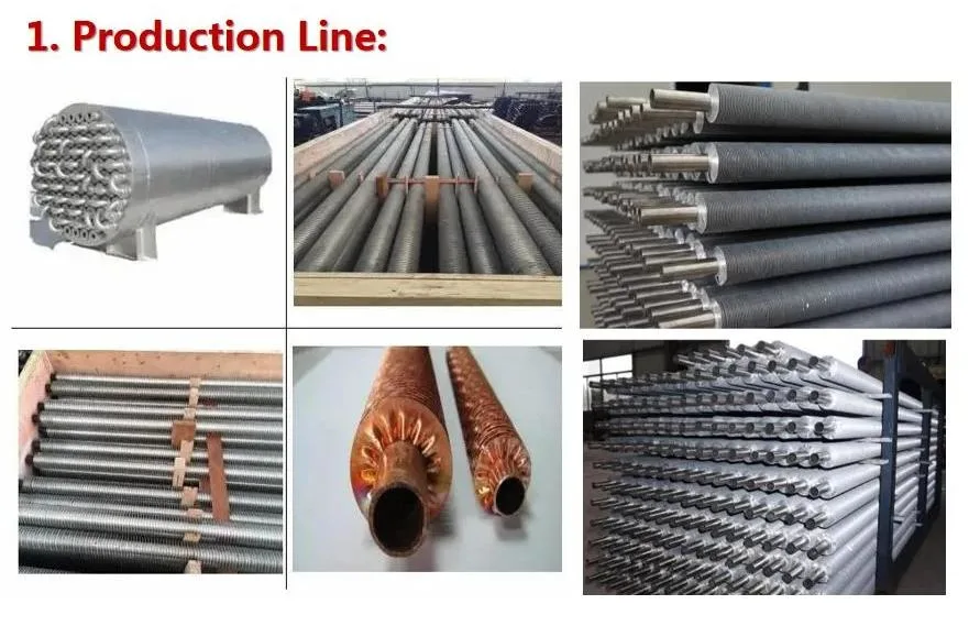 ASTM A179 G-Type Fin Tube Al1060 Embedded Finned Pipe Boiler/Condenser/Heat Excahgner Tubing