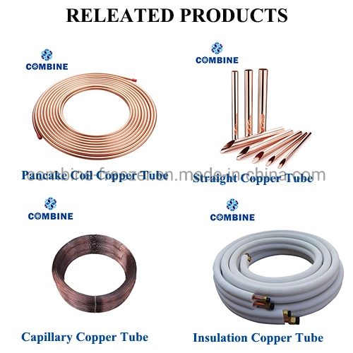 Lwc Copper Tube for Air Conditioner with Astmb280