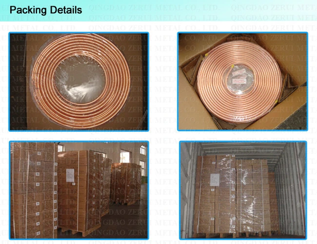 Soft Drawn Rectangle Copper Tubes for Industrial ASTM B75 Standard