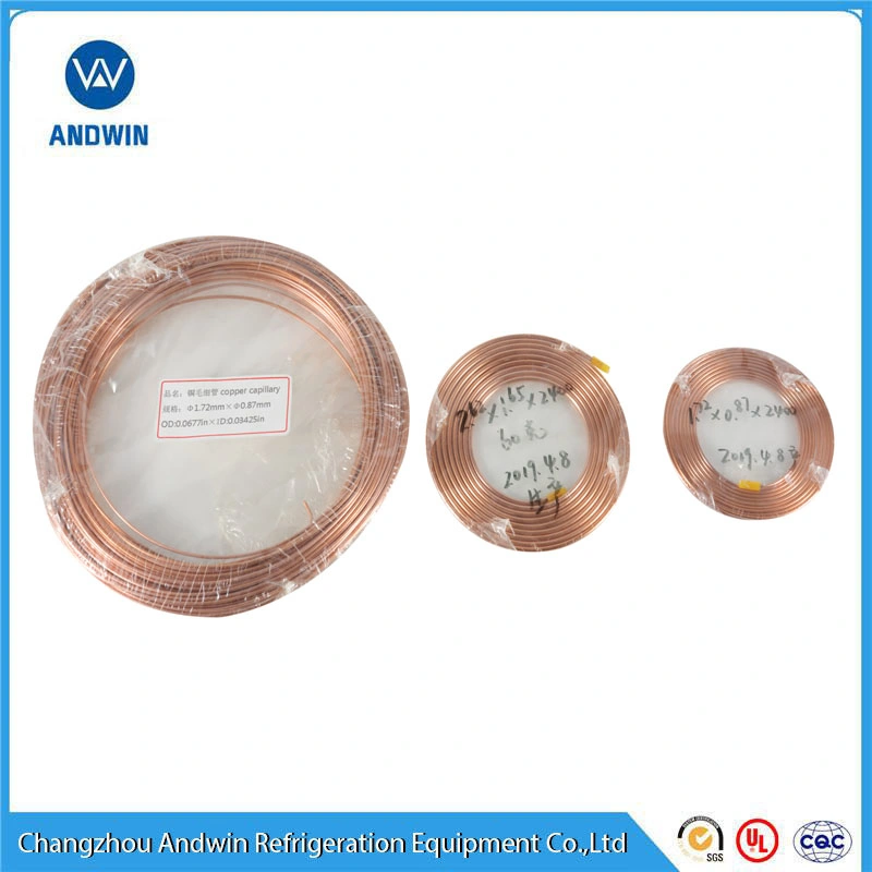 HVAC Copper Tube Refrigeration Tube Factory Price Capillary Copper Tube