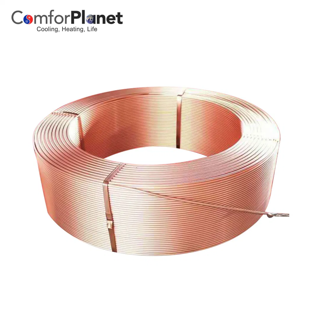 Level Wound Copper Coil Lwc Copper Tube Copper Pipe for Refrigerator, Air Condition, Heat Exchanger