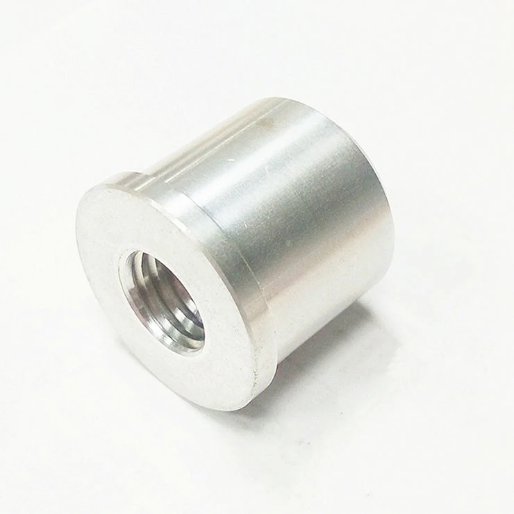 OEM Custom Anodization Internally Threaded Aluminum Tube CNC Machining Parts Services