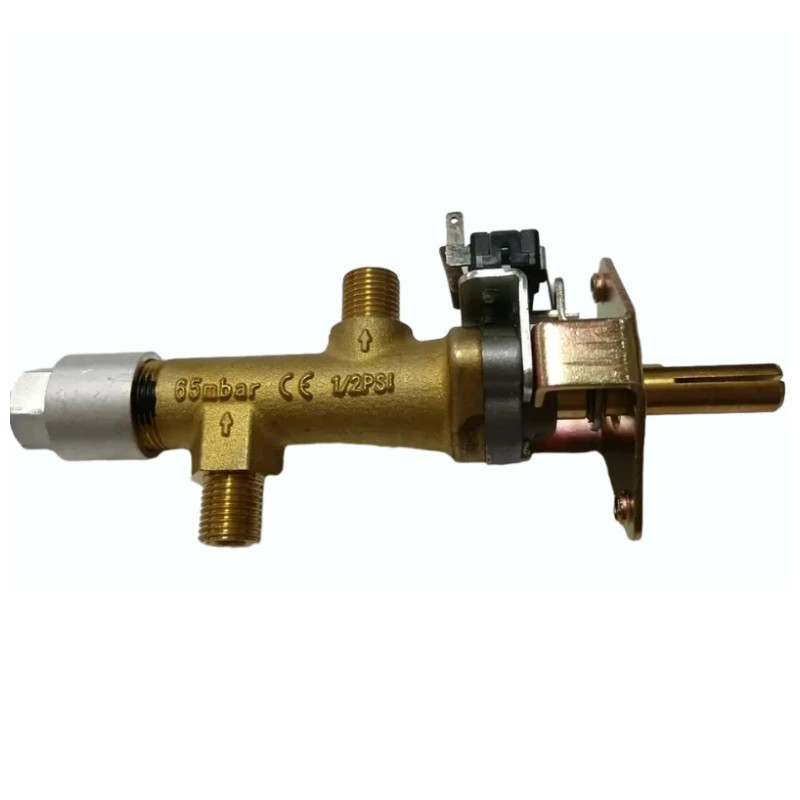 High Power Gas Kitchen Valve with Safety Copper Valve and Ignition Line