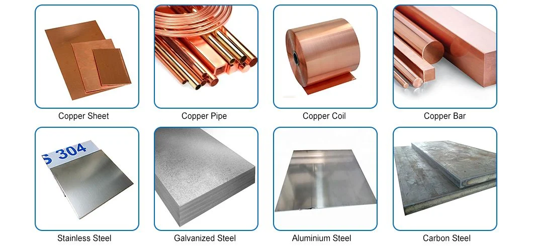 ASTM B280 99.9% Red Copper Water Pipe C10100 C10200 Copper Pipe Straight Brass Tube Pancake Coil Copper Pipe for Air Condition Refrigerator