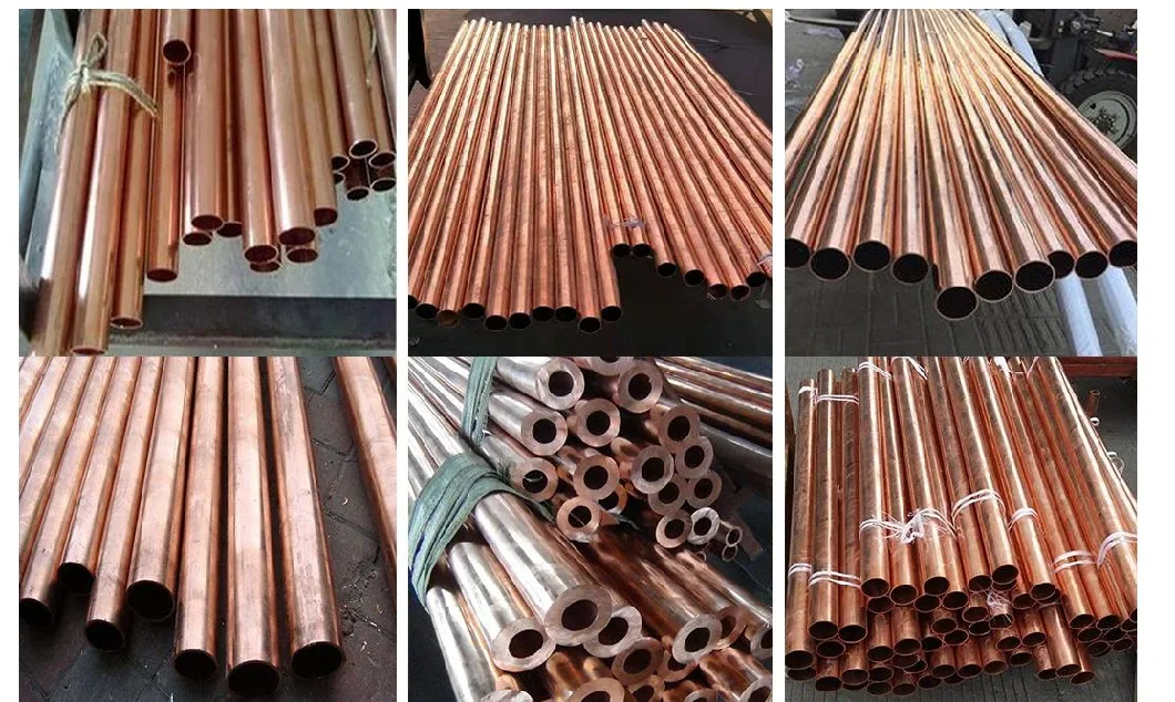 Customized Sizes Copper Tube Pipe Hollow Round Tube