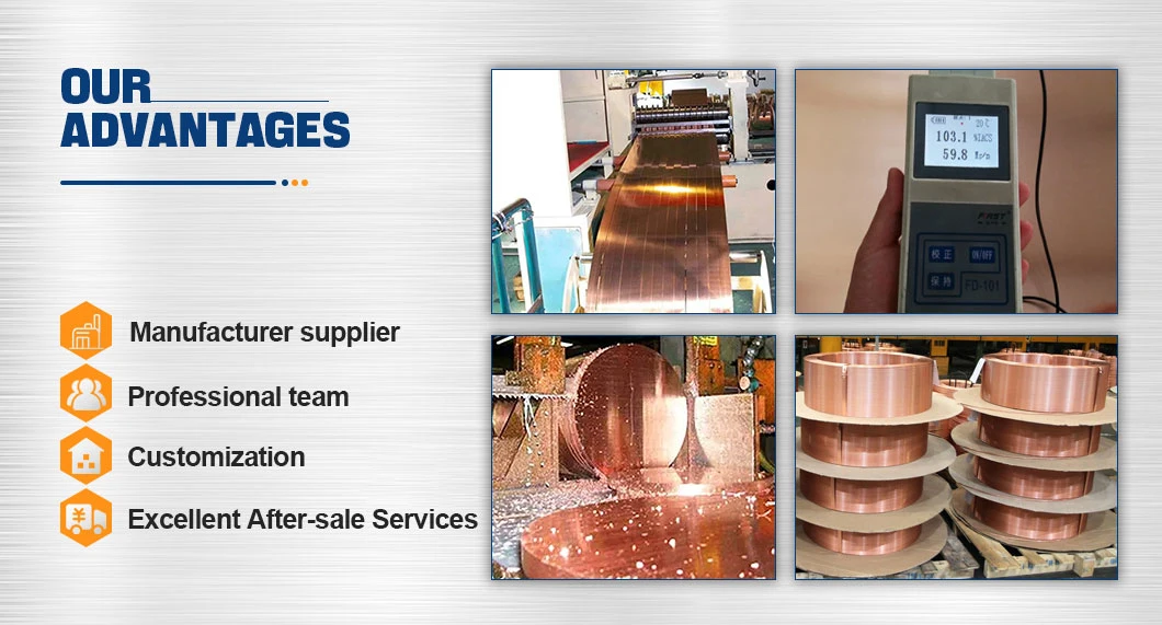 Manufacture ASTM, AISI, Round Square Oxygen-Free Copper (TU1, TU2) Wire Brass Copper Pipe Tube Price for Building