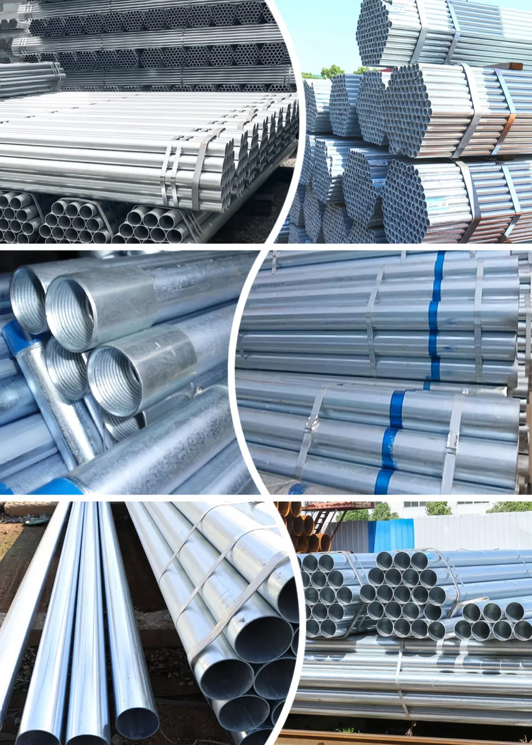 New Arrival 4X4 Galvanized Square Tubing Steel Round Tube Pipe