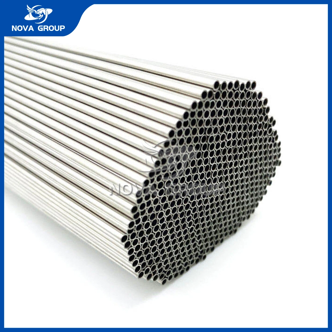 Longyu Stainless Steel Capillary Pipe China Factory Od 4mm X 0.5mm Wall Thick 400mm Length Capillary Metal Tubing for Industry Machinery