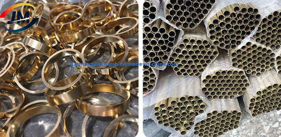 Factory Price Seamless Copper Brass Coil Nickel Cuzn10 Cu70ni30 Brass Tube for Water Pipes