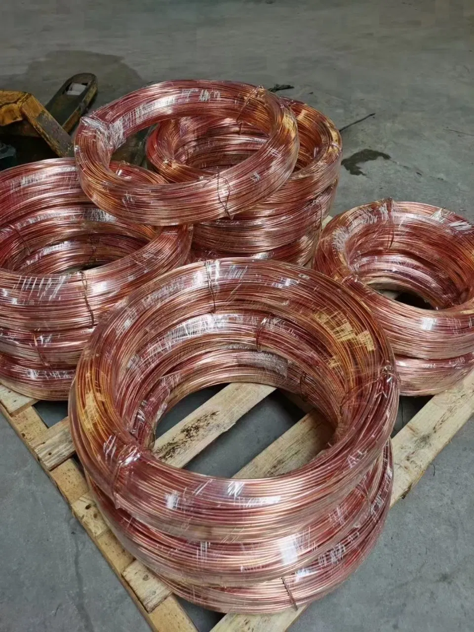 ASTM B75 Copper Tube Pancake Coil Seamless Copper Pipe