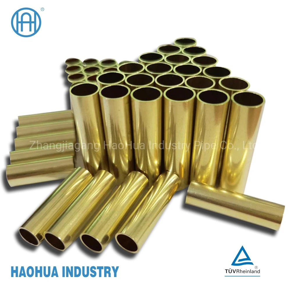 Round Shape Straight Copper Alloy Tube Seamless Tube