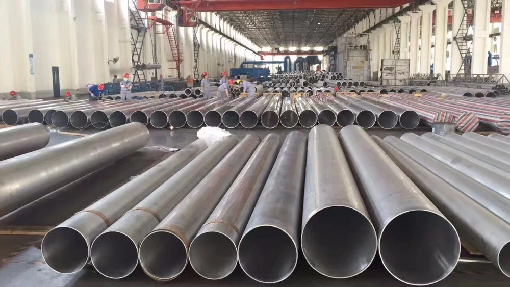 0.3-3mm Thickness 6063 7075 6061 Impact Extrusion Large Diameter Smooth Surface Aluminium Pipes /Tube