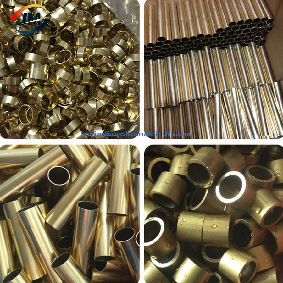 Factory Price Seamless Copper Brass Coil Nickel Cuzn10 Cu70ni30 Brass Tube for Water Pipes