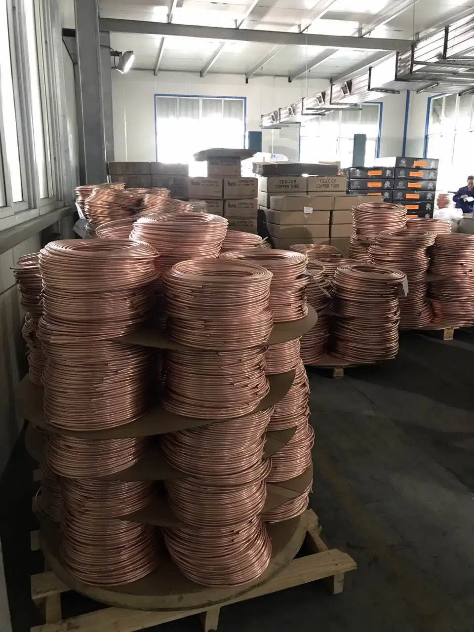 HVAC Copper Tube Refrigeration Tube Factory Price Lwc Copper Tube