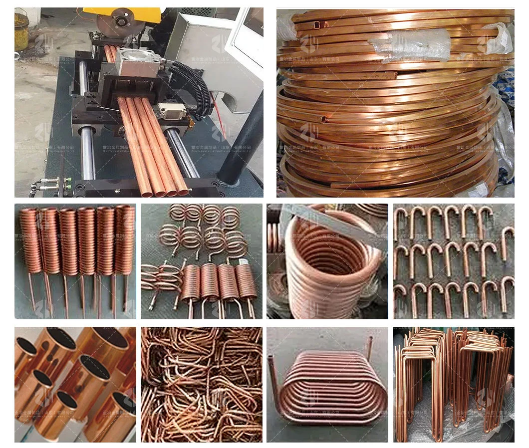 Square Tube/Seamless/Stainless Steel ASTM B111 JIS ISO C2800 GB/T 5231-2012-H59 C7060X DIN Copper Nickel Tube Copper Alloy Tube Copper Tube