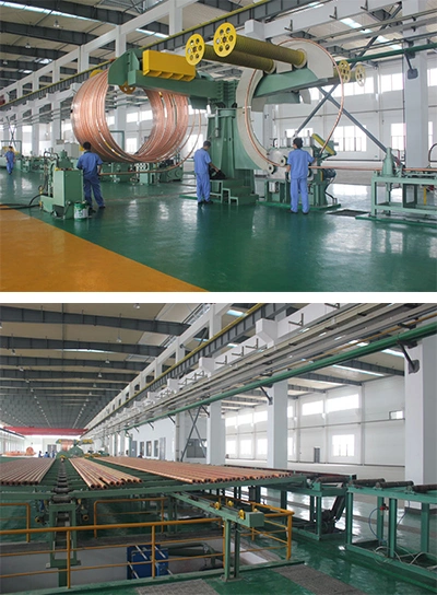 Copper Tube Connecting Red Copper Pipe Coil Capillary Copper Coil Copper Tube Air Conditioner Radiator Copper Tube Refrigerator Radiator