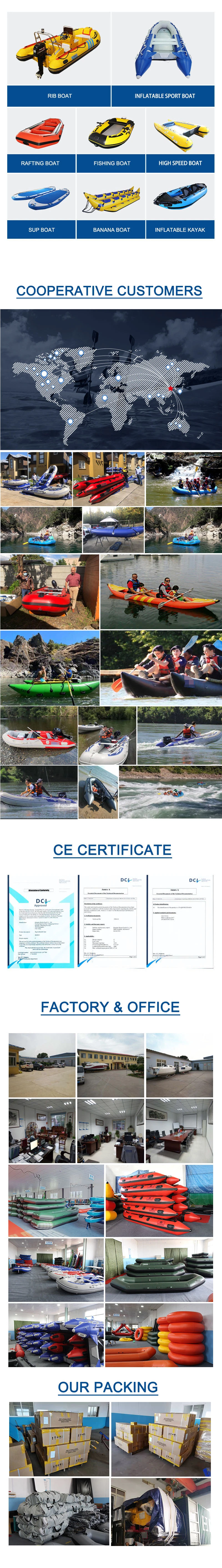 Inflatable Pontoon Tubes for Rafting Boat