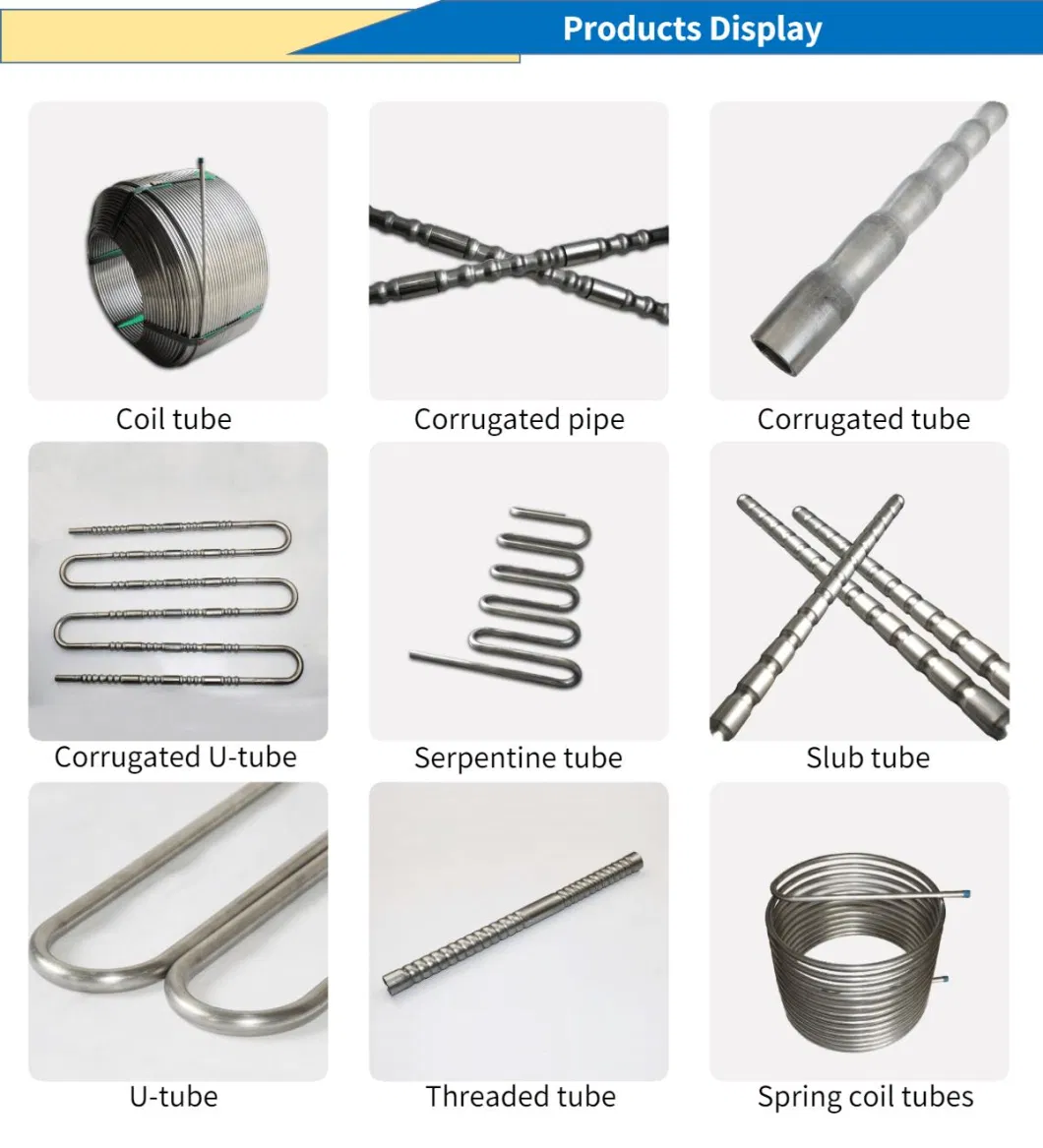 Commercial Building Material China Factory Price A554 Welding Corrugated Stainless Steel Tubing