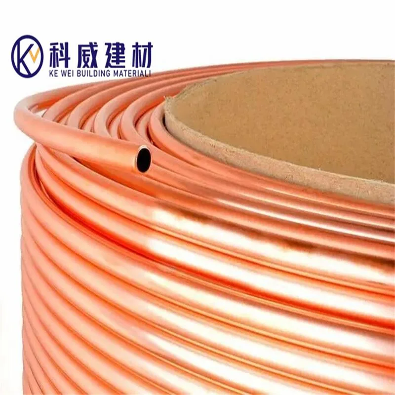 Cold Drawn Welded Copper Plated Steel Tube for Refrigerator