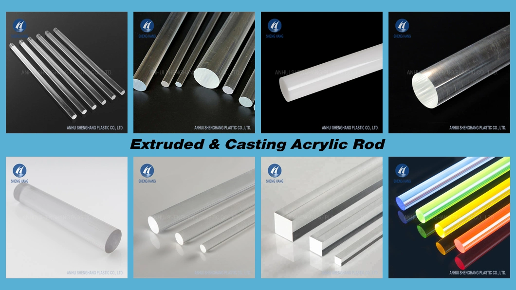 Customized Acrylic Pipe Clear Plastic Round Tube Extruded Acrylic Tubing