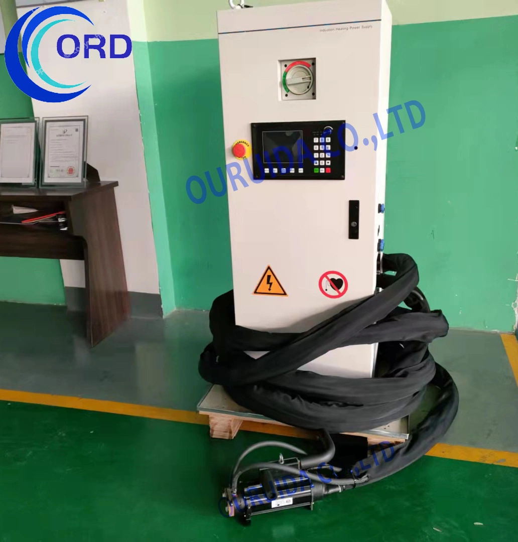 portable IGBT Digital Induction Heating Machine for Flattening to Steel Plate, Tube, Pipe (DSP-80KW)