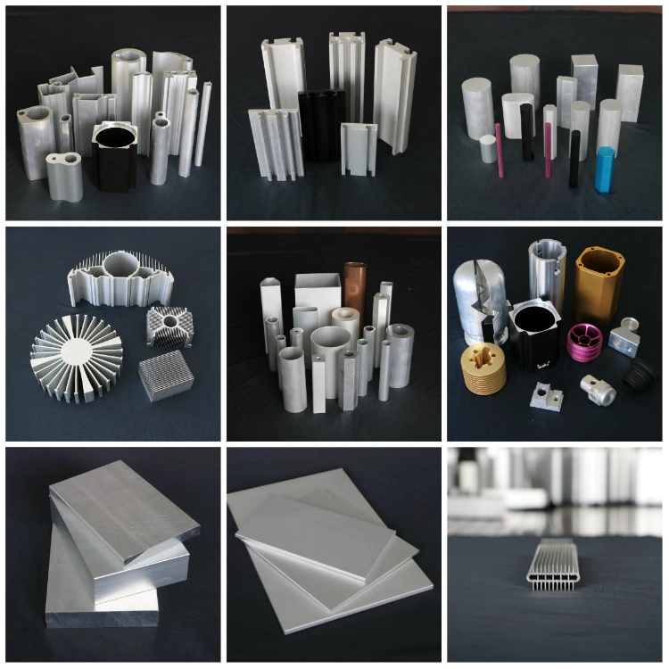 Aluminium Alloy Extrusion Rectangle Hex Tube Custom Produced