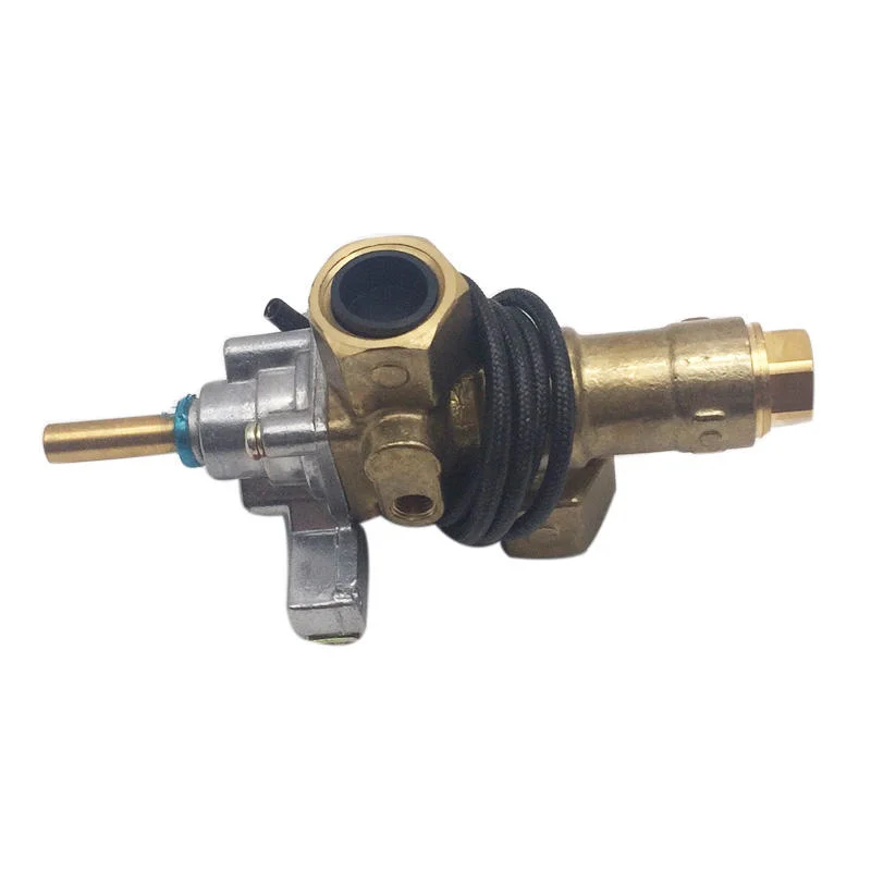 High Power Gas Kitchen Valve with Safety Copper Valve and Ignition Line