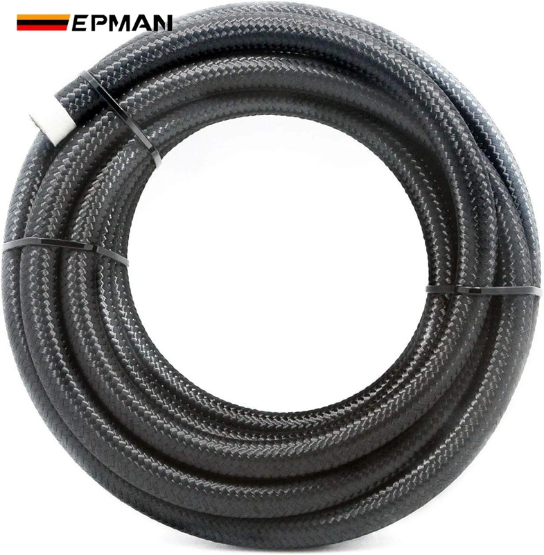 Tansky 30meter/Roll An4 An6 An8 An10 An12 Fuel Line Cotton Over Braided Fuel/Oil Hose Pipe Tubing