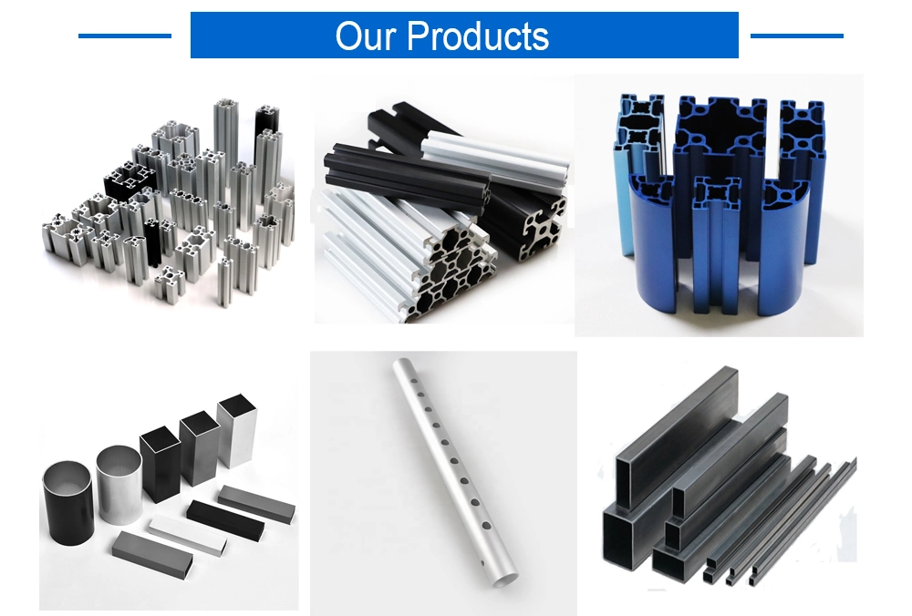 China Manufacturers 6063 T5 Decorative Anodized Extruded Aluminum Square Tubing